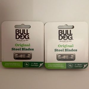 **NIB** 2 pack of Bulldog Original Steel Blades